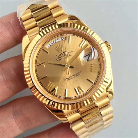 fake rolex day date gold|immitation rolex watches.